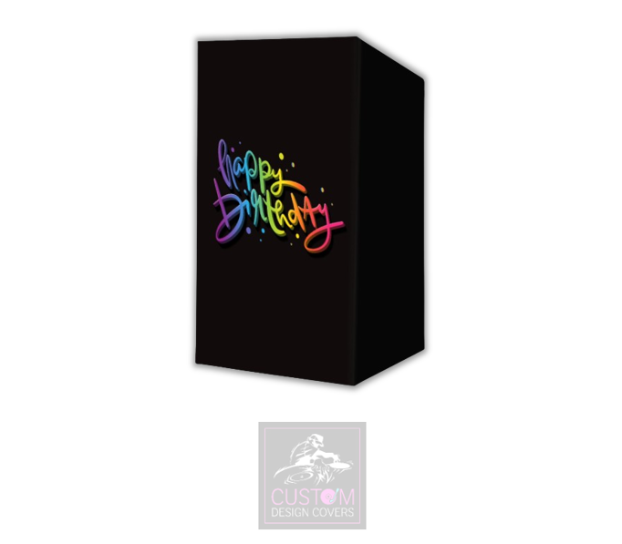 Happy Birthday Lycra DJ Booth Cover