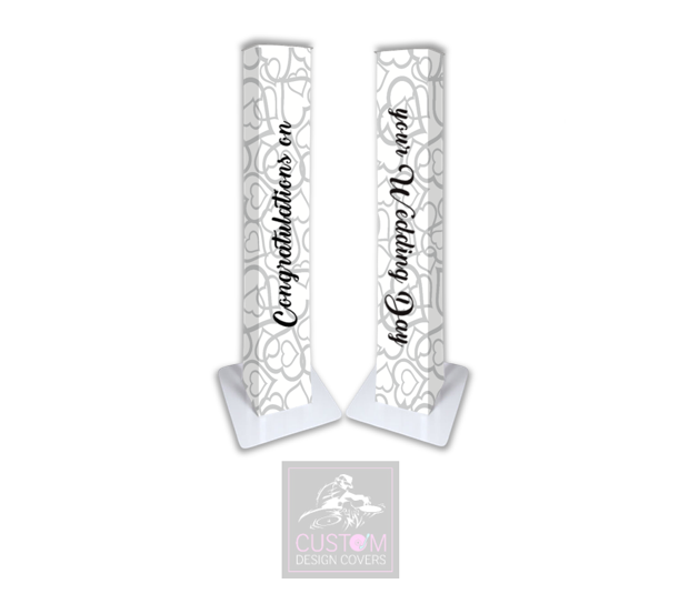 Mr & Mrs Wedding Lycra DJ Covers (PACKAGE BUNDLE)