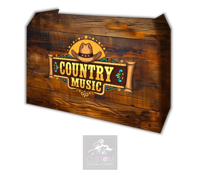 Country Music Lycra DJ Booth Cover