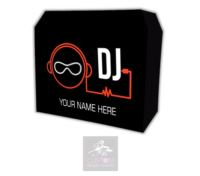 The Mix Master Custom Lycra DJ Booth Cover