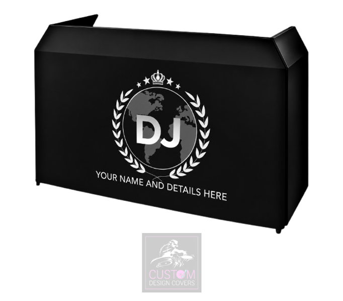 Custom DJ Logo Lycra DJ Booth Cover