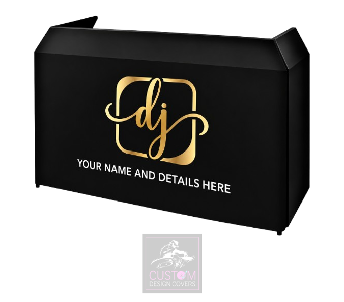 Custom DJ Logo Lycra DJ Booth Cover