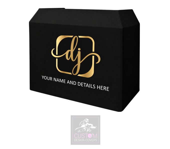 Custom DJ Logo Lycra DJ Booth Cover