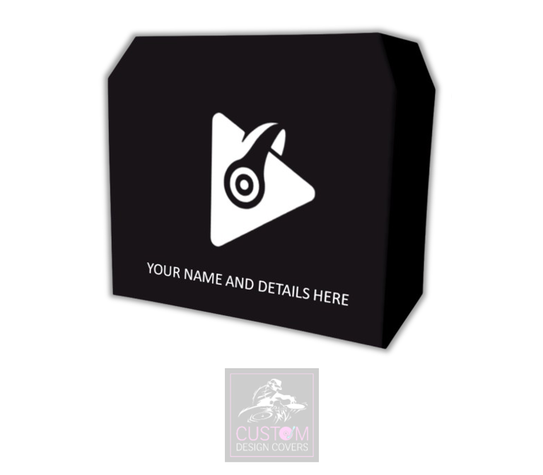 Custom DJ Logo Lycra DJ Booth Cover