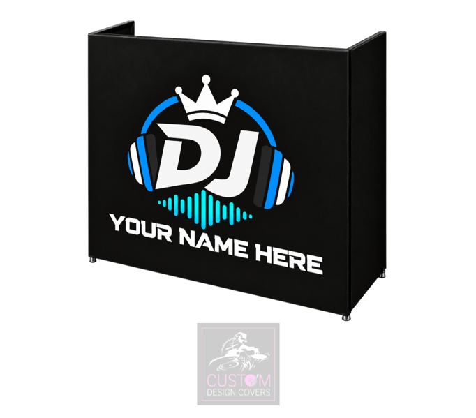 Headphones Custom Lycra DJ Booth Cover