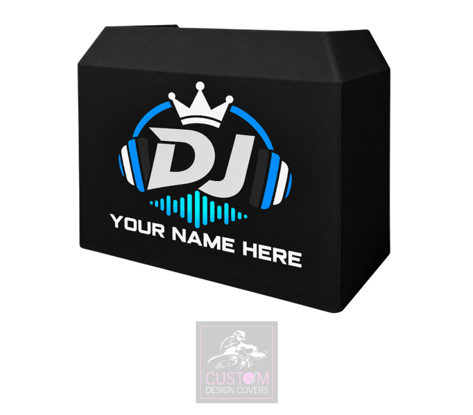Headphones Custom Lycra DJ Booth Cover
