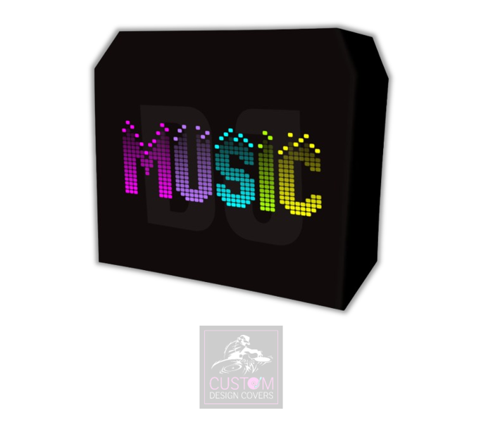 DJ Music EQ Lycra DJ Booth Cover