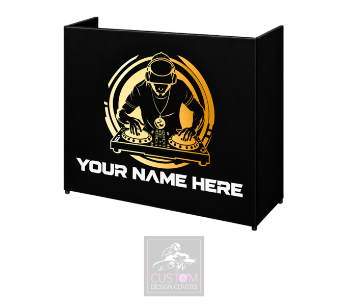 DJ Custom Lycra DJ Booth Cover