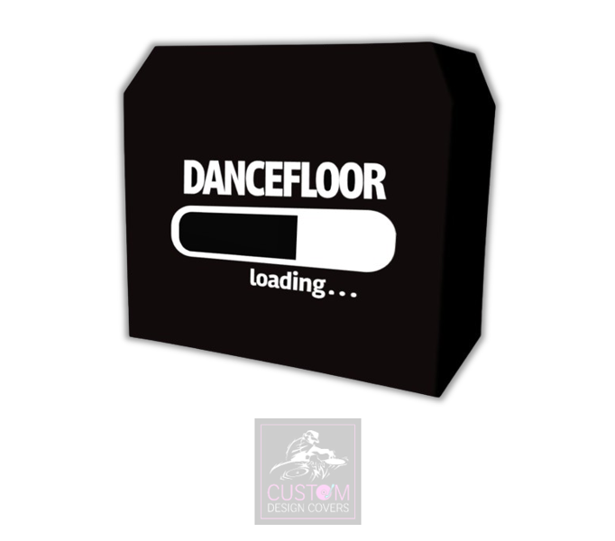 Dancefloor Loading Lycra DJ Booth Cover