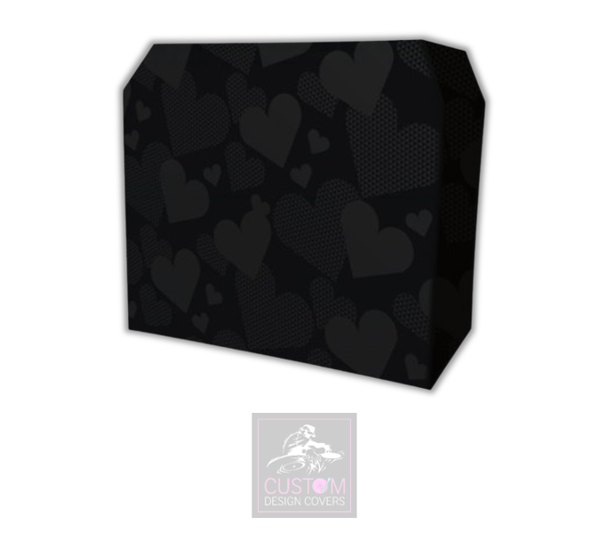 Dark Hearts Lycra DJ Booth Cover
