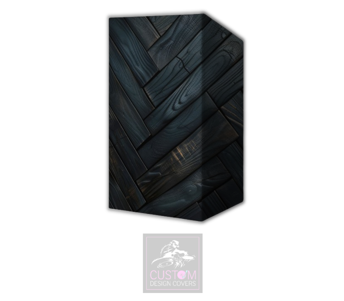 Black Rustic Lycra DJ Covers