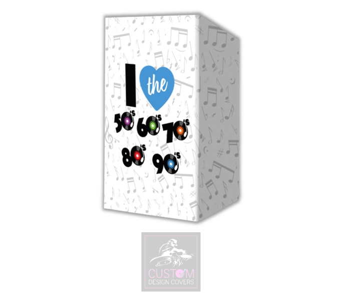 Now Decades Lycra DJ Booth Cover