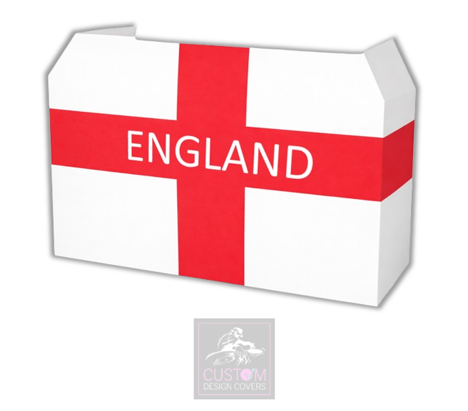 England Lycra DJ Booth Cover