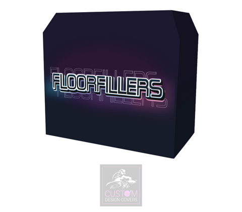 FLOORFILLERS LYCRA DJ S&H BOOTH COVER