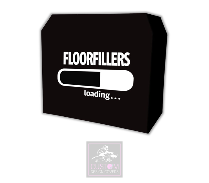 Floorfillers Loading Lycra DJ Booth Cover