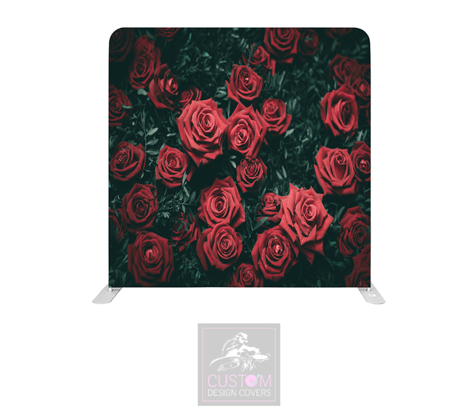 Rose Garden Lycra Pillowcase Backdrop Cover (DOUBLE SIDED)