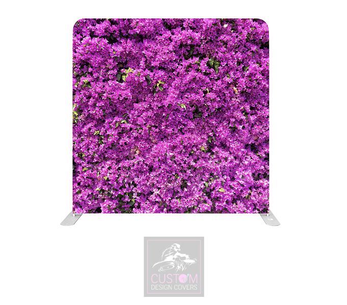 Bougainvillea Wall Lycra Pillowcase Backdrop Cover (DOUBLE SIDED)