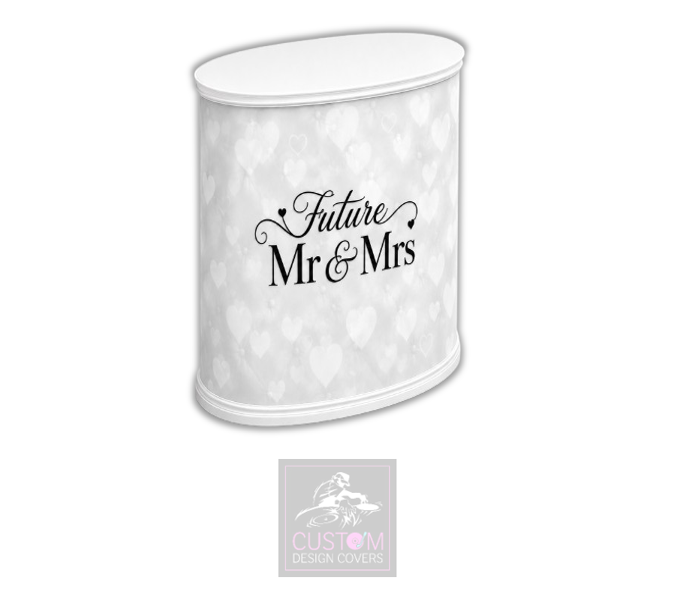 Future Mr & Mrs Pop Up Counter Cover