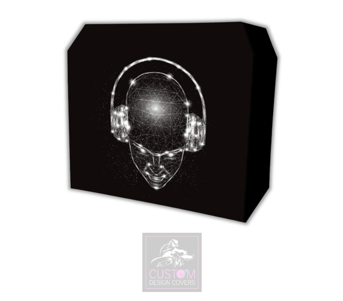 Futuristic DJ Lycra DJ Booth Cover