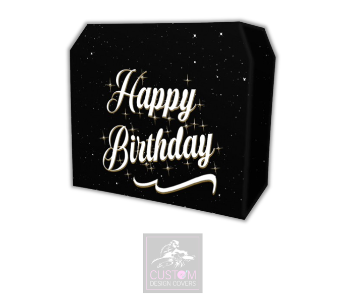 Happy Birthday Lycra DJ Booth Cover