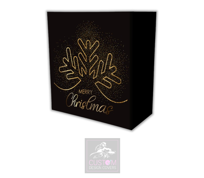 Merry Christmas Lycra DJ Booth Covers