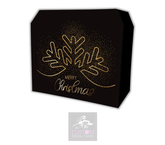 Merry Christmas Lycra DJ Booth Covers