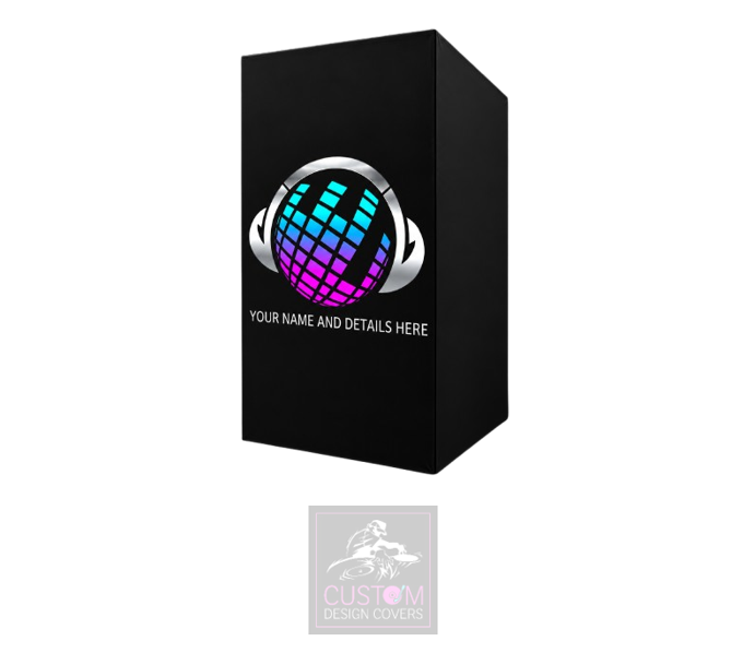Good Vibes Custom Lycra DJ Booth Cover