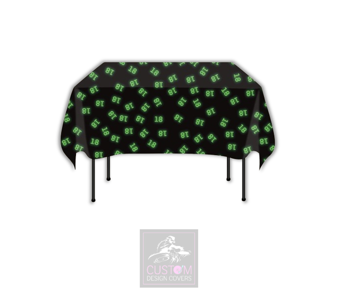 Green Age Square Table Cover