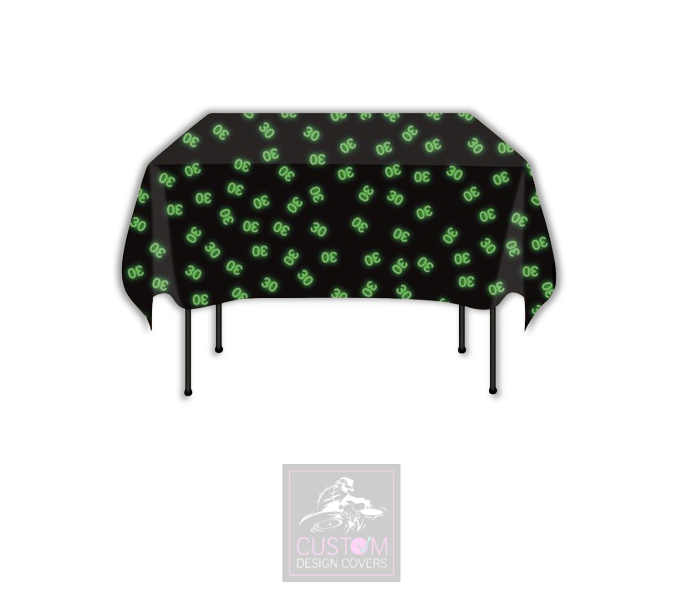 Green Age Square Table Cover