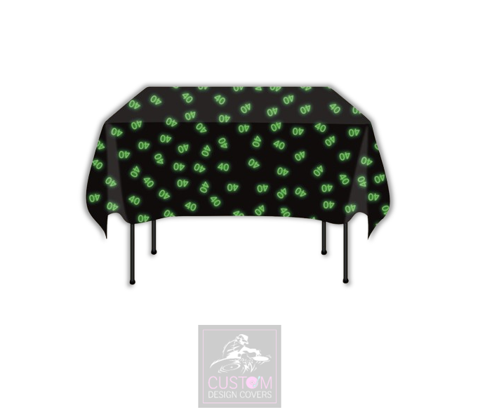 Green Age Square Table Cover