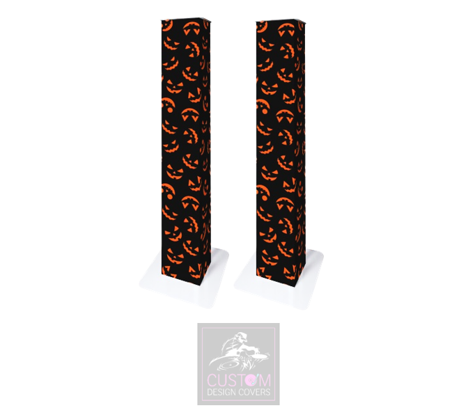 Pumpkin Happy Halloween Lycra DJ Covers (PACKAGE BUNDLE)