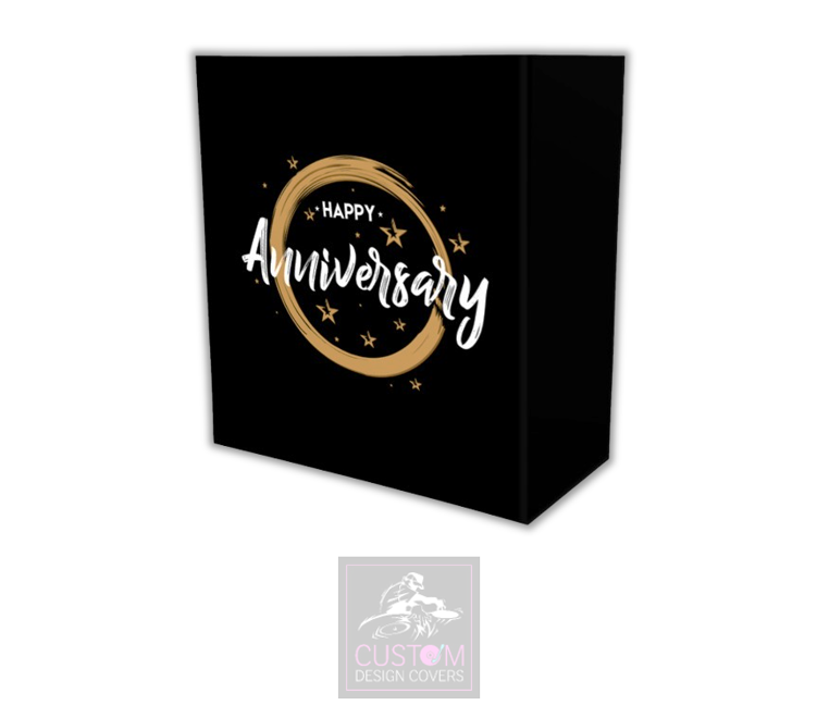 Happy Anniversary Lycra DJ Booth Cover