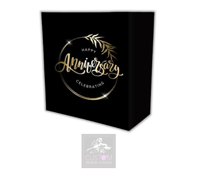 Happy Anniversary Lycra DJ Booth Cover