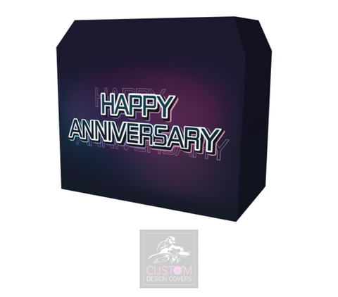 HAPPY ANNIVERSARY LYCRA DJ S&H BOOTH COVER