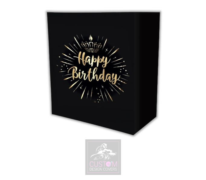 Happy Birthday Lycra DJ Booth Cover