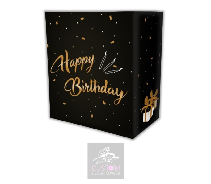 Happy Birthday Lycra DJ Booth Cover