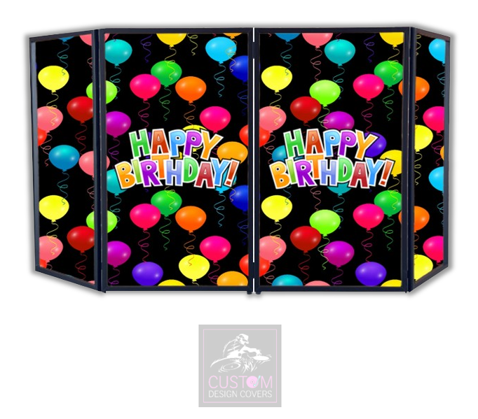 HAPPY BIRTHDAY DJ LYCRA FACADE PANELS
