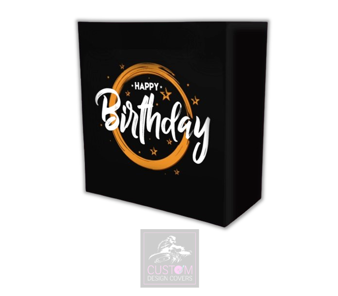 Happy Birthday Lycra DJ Booth Cover