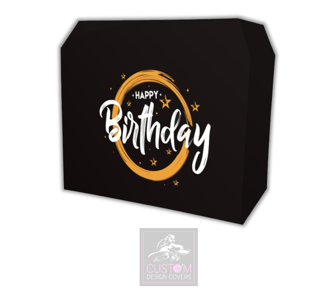 Happy Birthday Lycra DJ Booth Cover