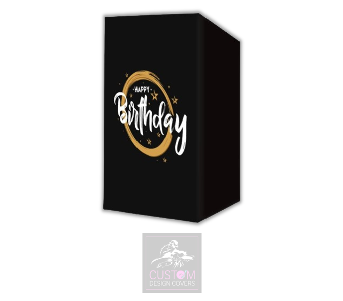 Happy Birthday Lycra DJ Booth Cover