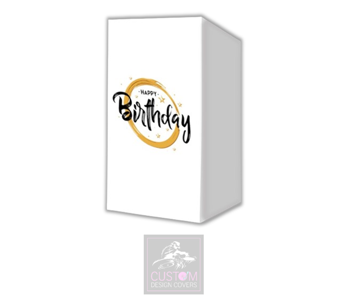 Happy Birthday Lycra DJ Booth Cover