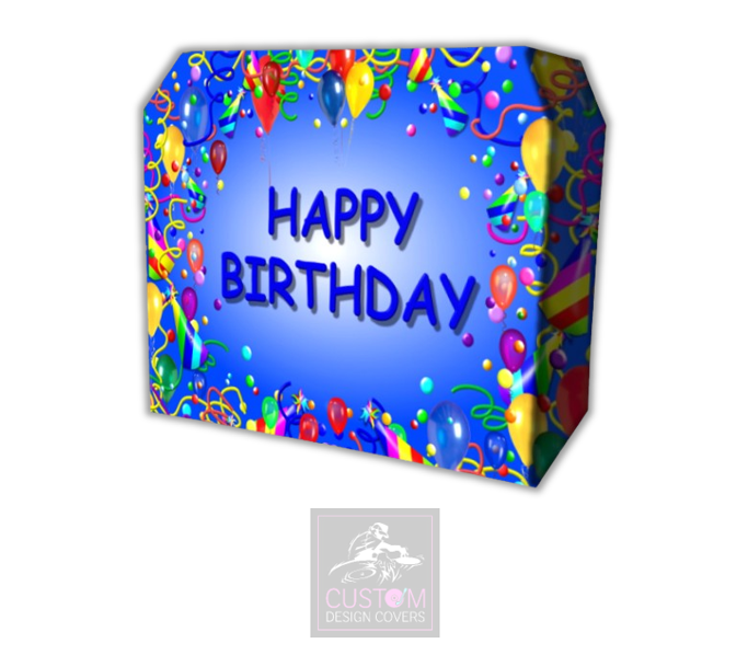 Happy Birthday Lycra DJ Booth Cover