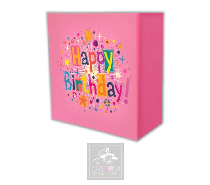 Happy Birthday Lycra DJ Booth Cover
