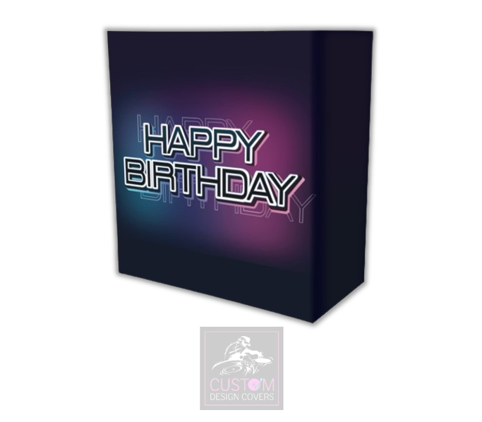 Happy Birthday Lycra DJ Booth Cover