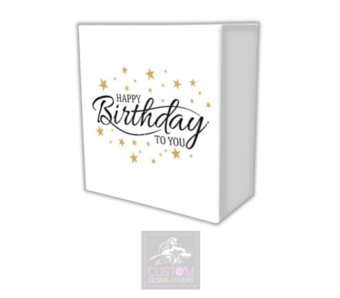 Happy Birthday Lycra DJ Booth Covers
