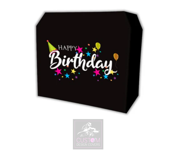Happy Birthday Lycra DJ Booth Cover