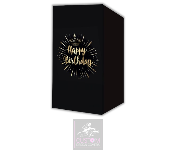 Happy Birthday Lycra DJ Booth Cover