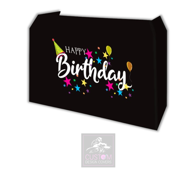 Happy Birthday Lycra DJ Booth Cover