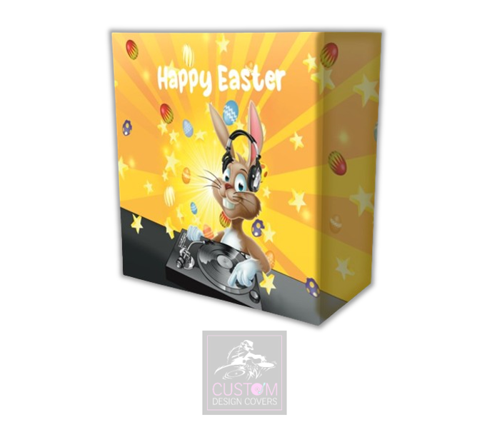 Happy Easter Lycra DJ Booth Cover