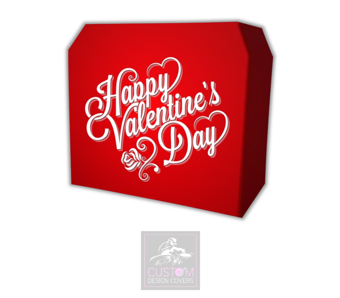 Valentines Lycra DJ Booth Cover